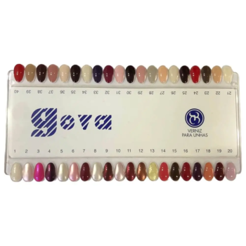 Verniz Para Unhas Gova Catálogo 3 – Embalagem 12ml