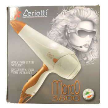 Secador de cabelo profissional Ceriotti Marco 3800